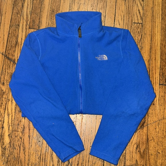 Youth boys North Face zipup fleece - Picture 3 of 5